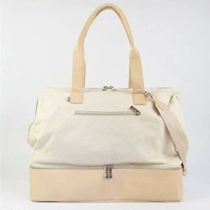 BEIS - The Convertible Weekender in Beige